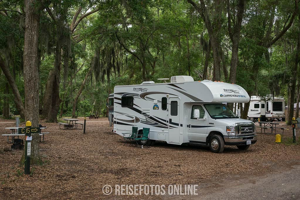 Camping in USA Nationalparks mit dem Wohnmobil