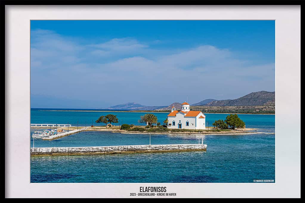 Elafonisos - Kirche im Hafen