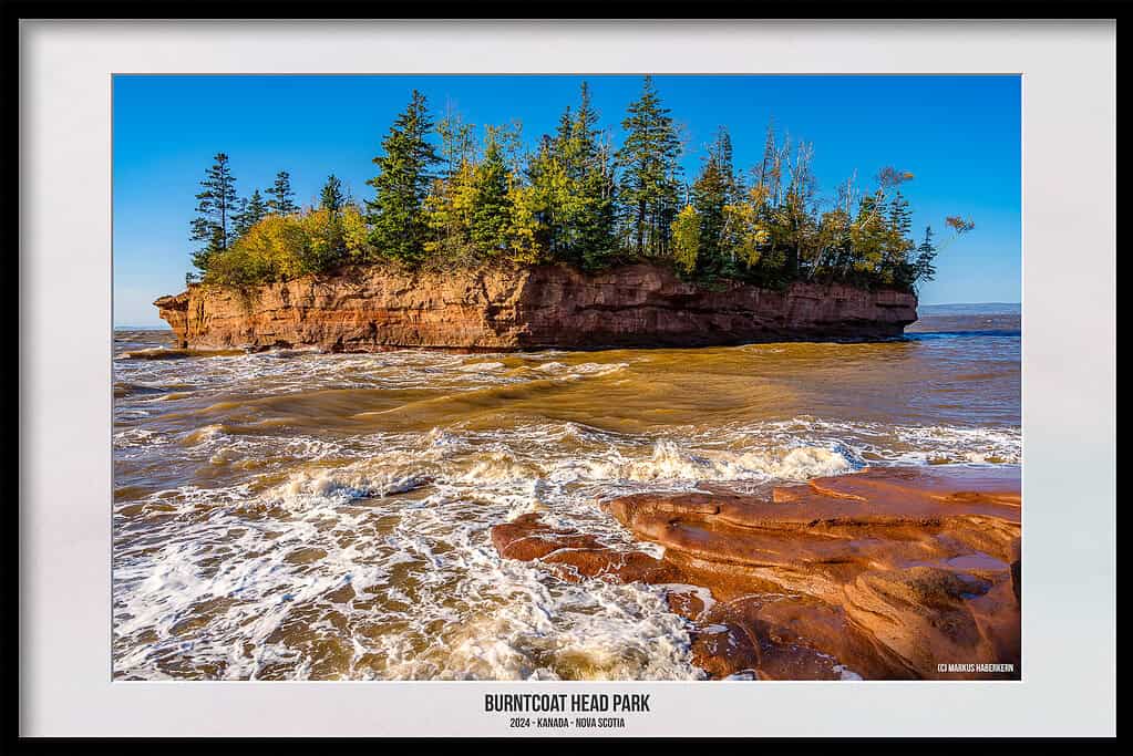 Burntcoat Head Park - Gigantische Gezeitenunterschiede von über 16 Metern