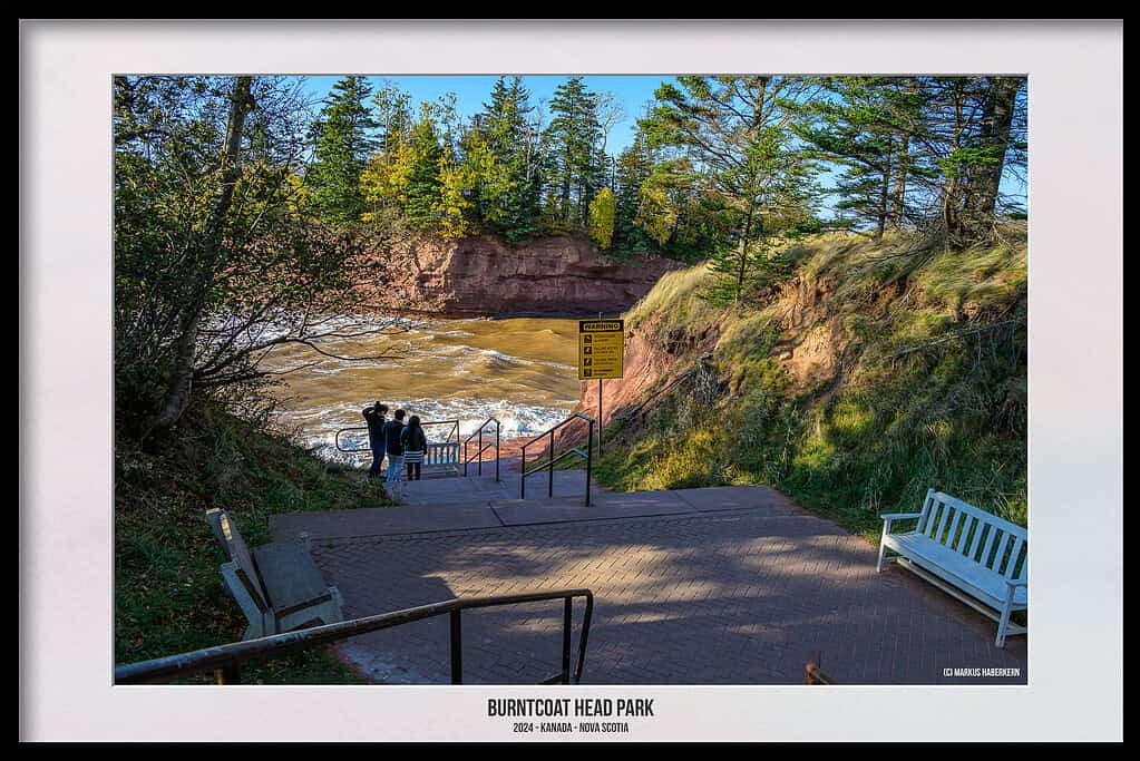 Burntcoat Head Park - Gigantische Gezeitenunterschiede von über 16 Metern